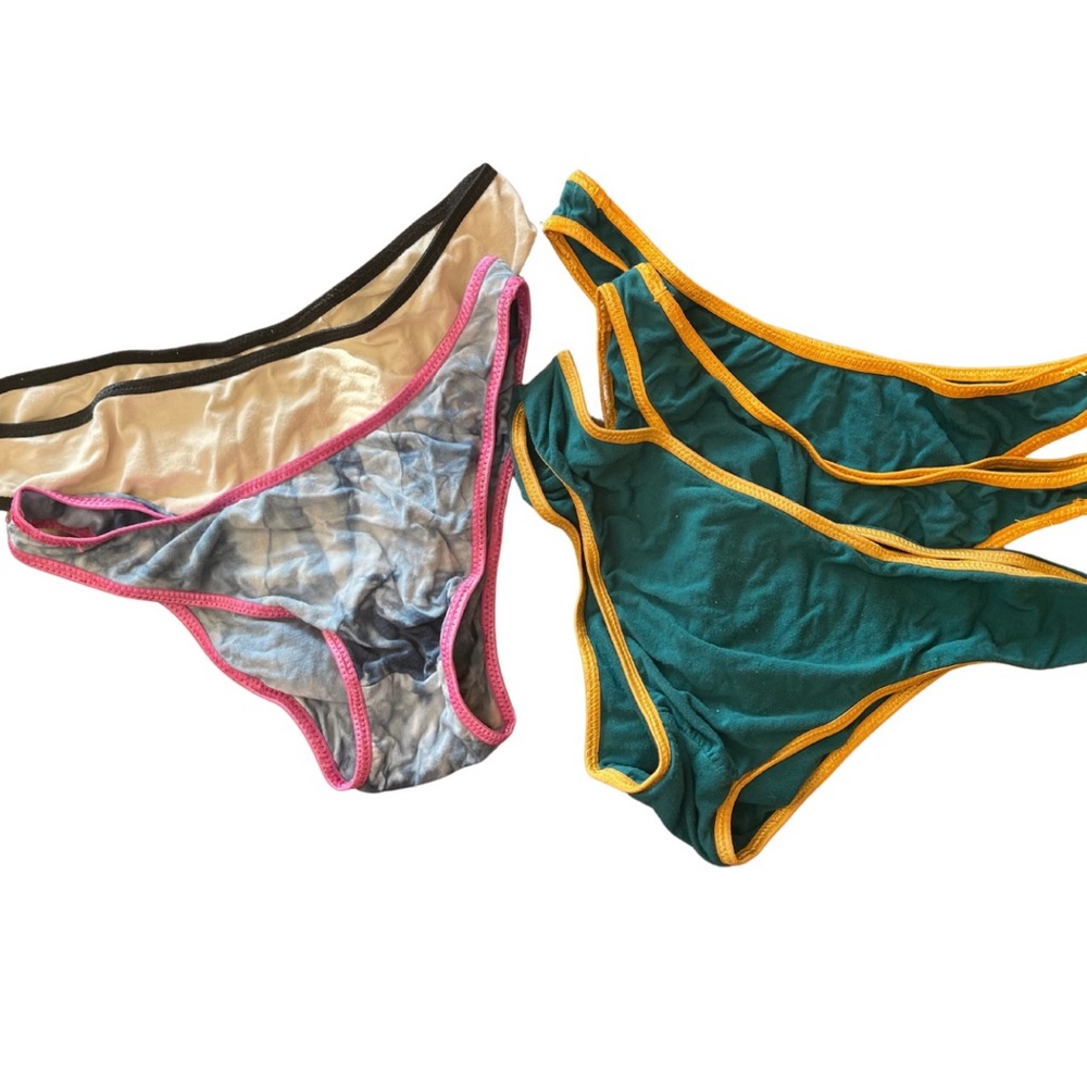 Lot of handmade bamboo underwear